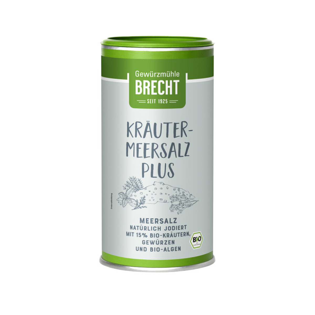 Kräuter Meersalz von Brecht | Bio, vegan | Salz online ka...