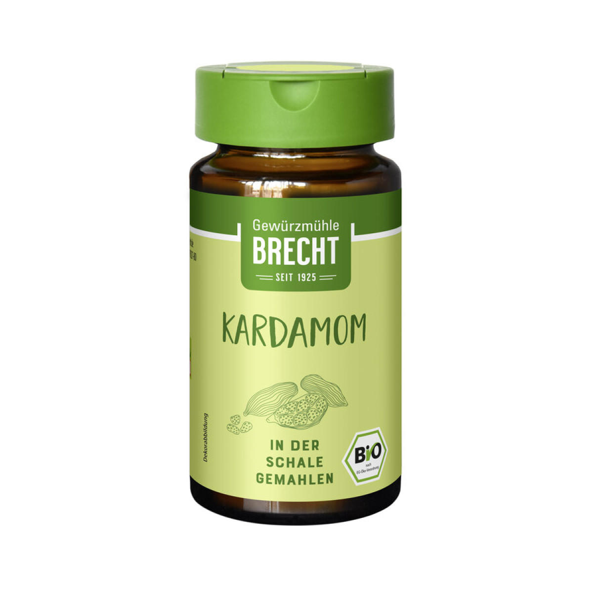 Kardamon gemahlen - im Glas von Brecht | Bio, vegan, lakt...