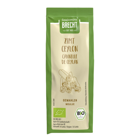 Zimt Ceylon gemahlen NFP von Brecht | Bio, vegan | Gewürz...