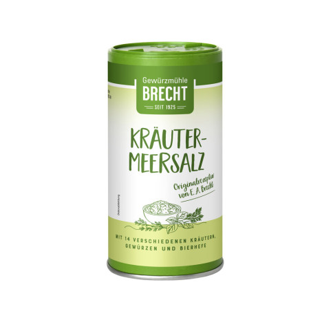 Kräuter Meersalz konv. - im Streuer von Brecht | vegan...