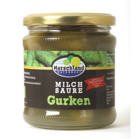 Salzdillgurken milchsauer fermentie von Marschland Naturk...