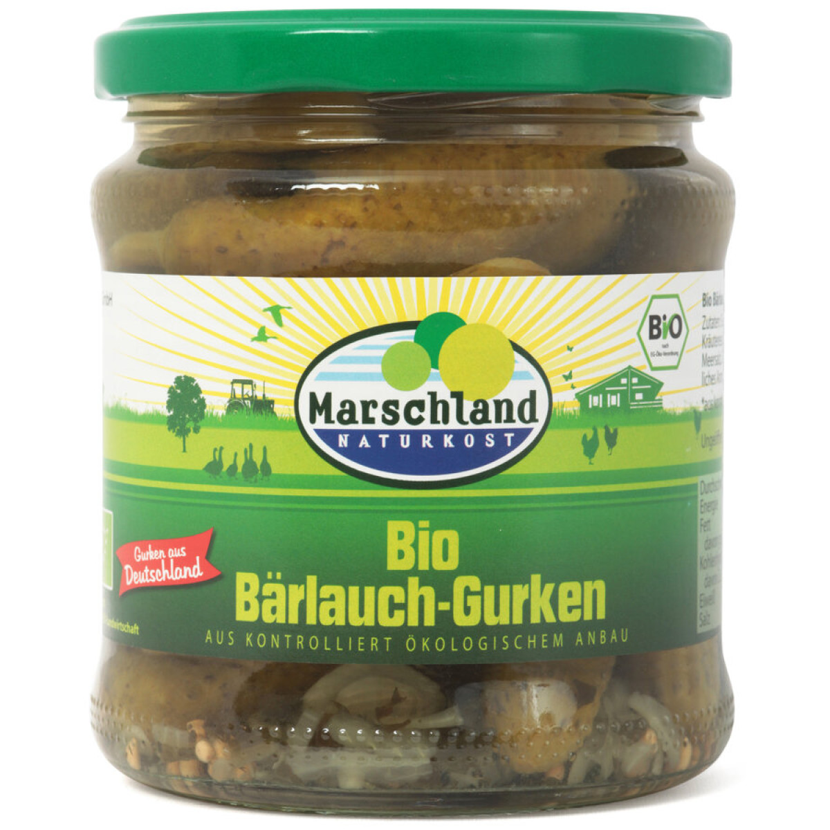 Bärlauchgürkchen Marschland von Marschland Naturkost | Bi...