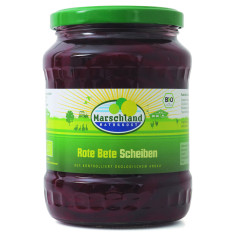 Rote Bete Scheiben Bioland von Marschland Naturkost | Bio...