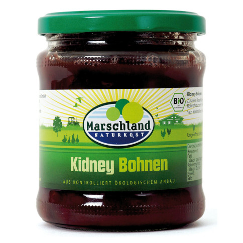 Kidneybohnen im Glas von Marschland Naturkost | Bio, vega...