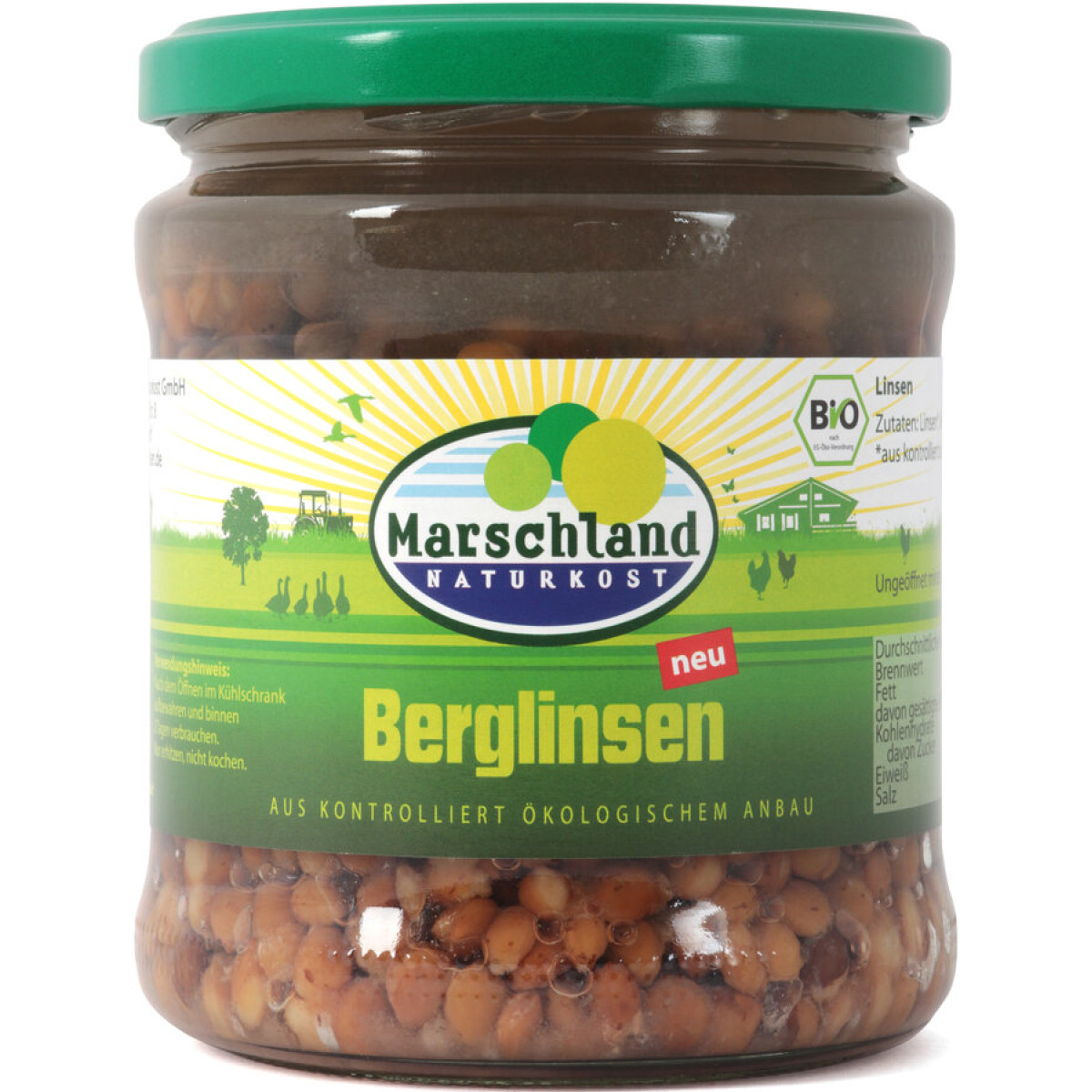 Berglinsen von Marschland Naturkost | Bio, vegan, laktose...
