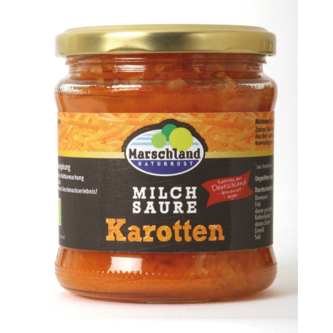 Karotten milchsauer fermentiert von Marschland Naturkost...