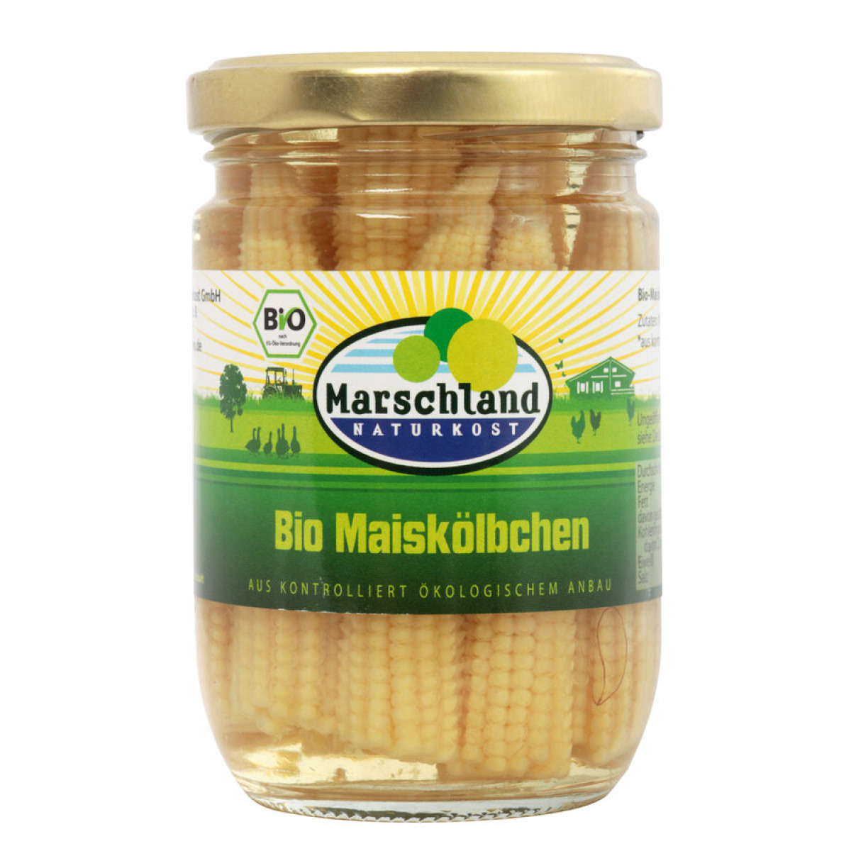 Maiskölbchen von Marschland Naturkost | Bio, vegan, lakto...