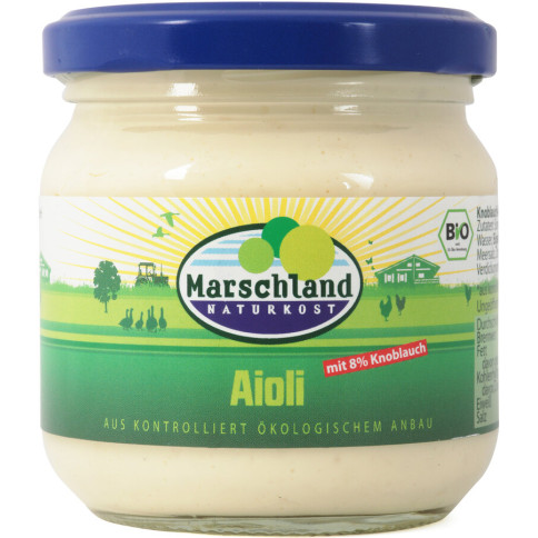 Aioli von Marschland Naturkost | Bio, laktosefrei | Mayon...