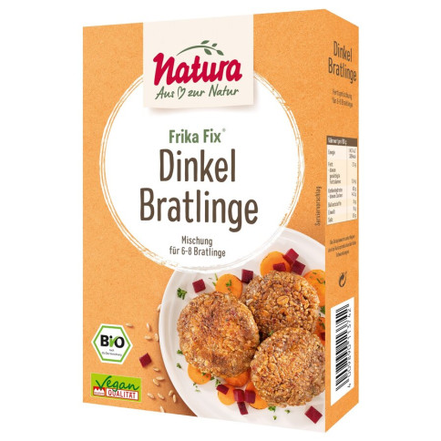 Dinkel-Bratlinge Frika-Fix von Natura | Bio, vegan, lakto...