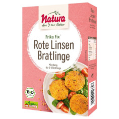 Rote Linsen-Bratlinge Frika-Fix von Natura | Bio, vegan...