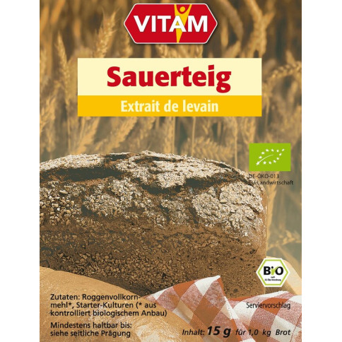 Sauerteig für Roggenbrote von Vitam | Bio, vegan | Backzu...