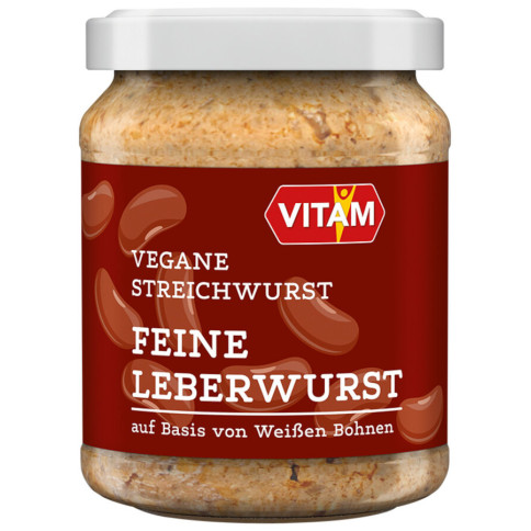Wie feine Leberwurst von Vitam | Bio, vegan | Aufstrich k...