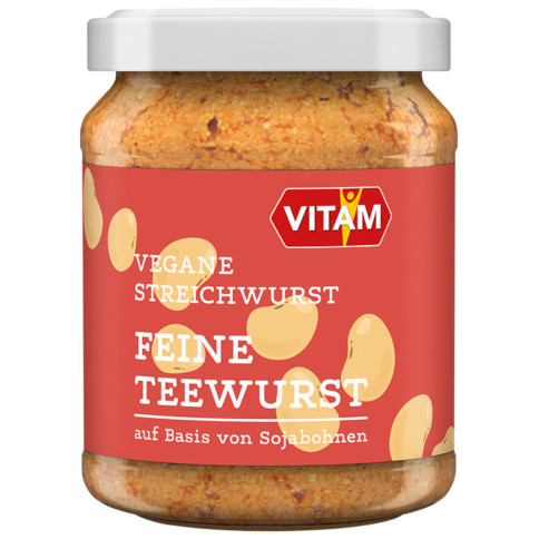 Wie feine Teewurst von Vitam | Bio, vegan, laktosefrei...
