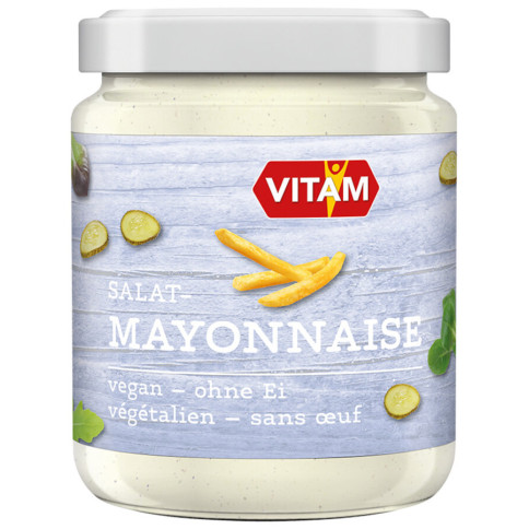 Salat Mayonnaise ohne Ei von Vitam | Bio, vegan | Mayonna...