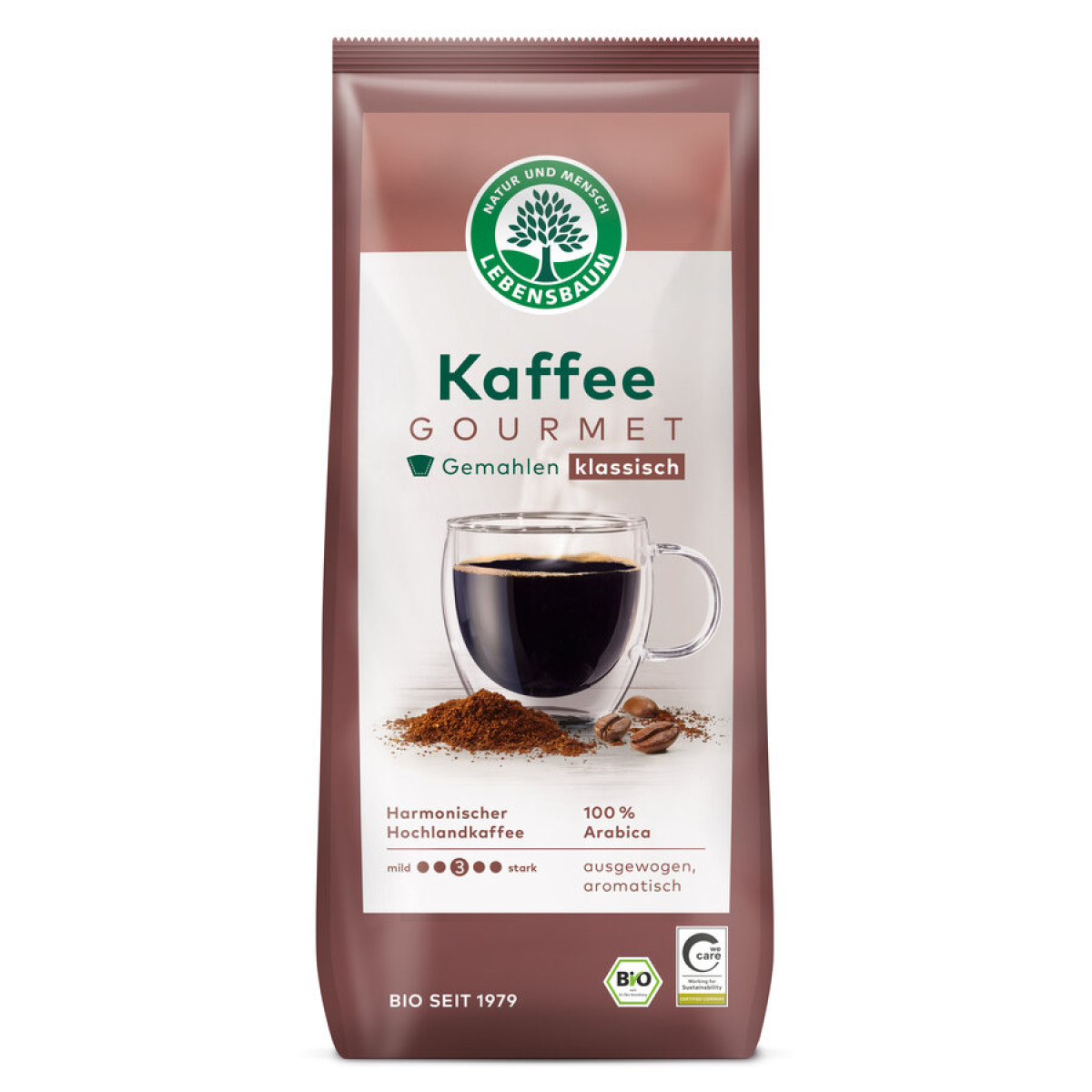 Gourmet Kaffee,gemahlen,klassisch von Lebensbaum | Bio, v...