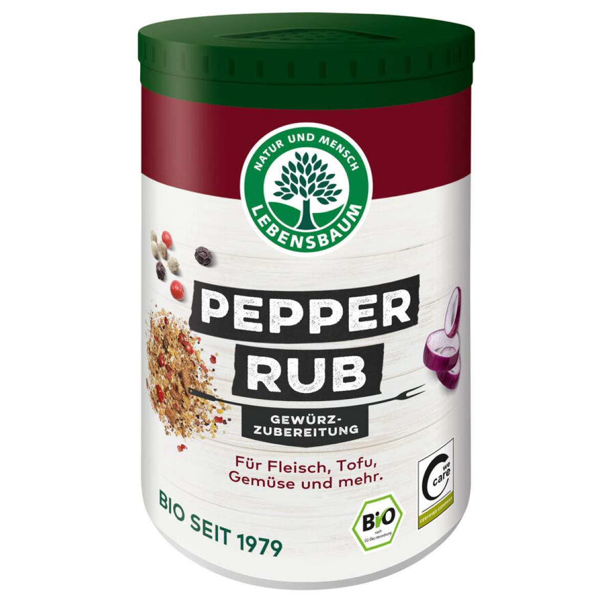 Pepper Rub Gewürzzubereitung von Lebensbaum | Bio, vegan...