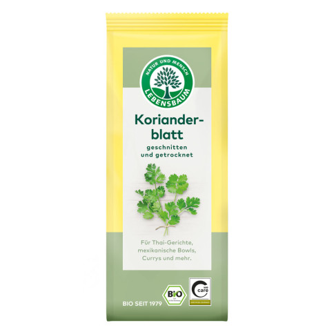 Korianderblatt geschnitten von Lebensbaum | Bio, vegan...