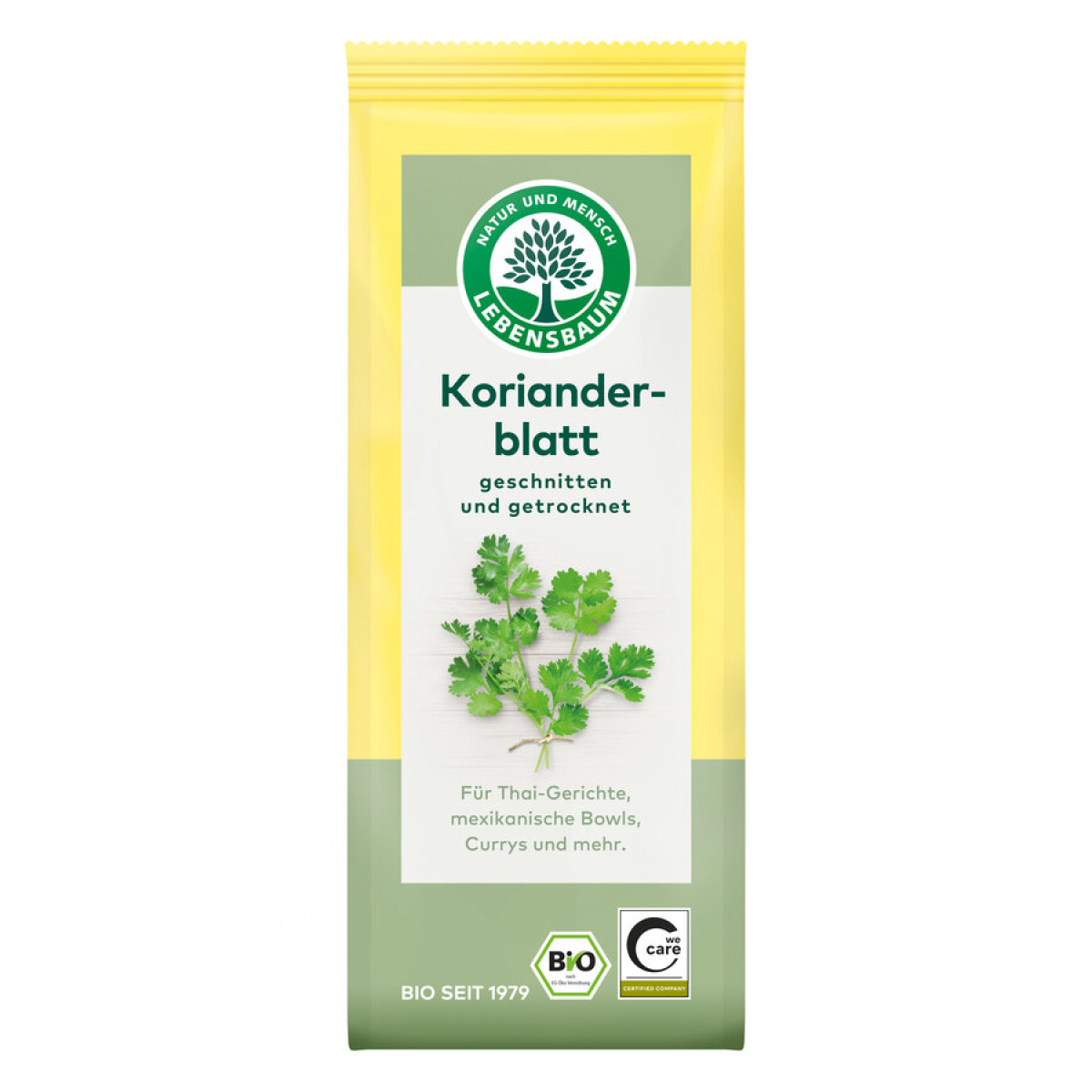 Korianderblatt geschnitten von Lebensbaum | Bio, vegan...
