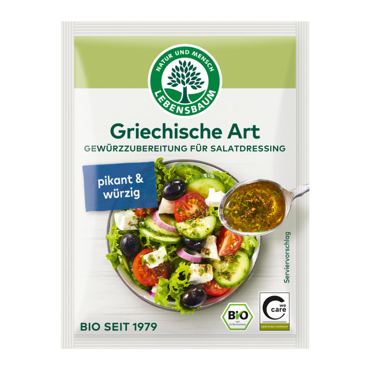 Salatdressing Griechische Art 3x5g von Lebensbaum | Bio...