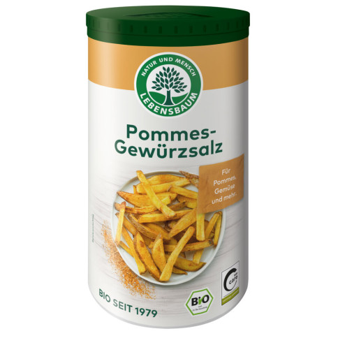 Pommes-Gewürzsalz demeter von Lebensbaum | Bio, vegan | S...