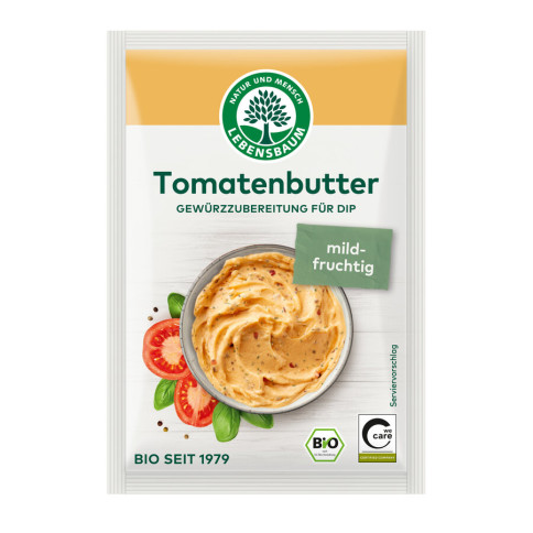 Tomatenbutter Würzm.für Dips Tüte von Lebensbaum | Bio, v...