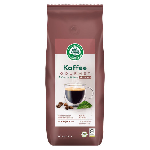 Gourmet Kaffee,Bohne,klassisch von Lebensbaum | Bio, vega...