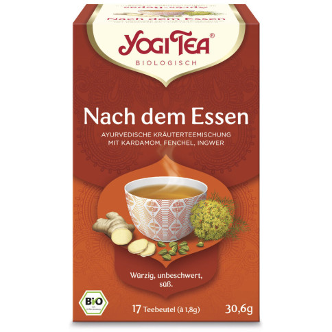CH-Yogi Tea Nach dem Essen von Yogi Tea | Bio | Tee & Kaf...