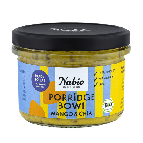 Porridge Bowl Mango Chia Nabio von Nabio | Bio, vegan, la...