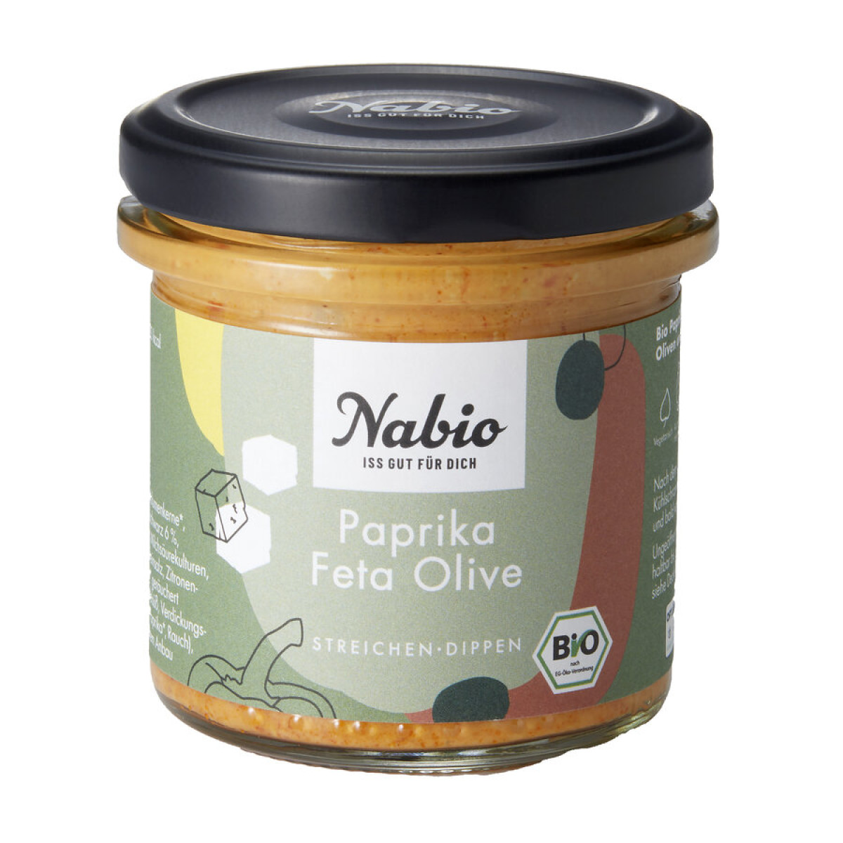 Paprika Feta Olive Aufstrich Nabio von Nabio | Bio | Aufs...