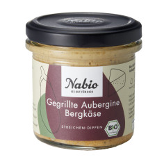 Aubergine Bergkäse Aufstrich Nabio von Nabio | Bio | Aufs...