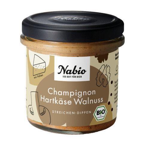 ChampignonKäseWalnussAufstrichNabio von Nabio | Bio | Auf...