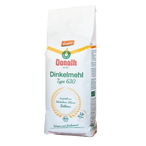 Dinkelmehl 630 von Donath Mühle | Bio, vegan, Demeter | B...