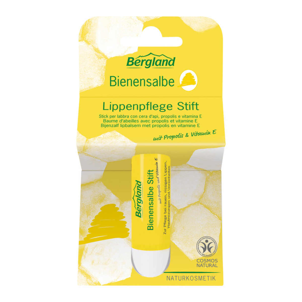 Bienensalbe-Stift von Bergland | Bio | Lippenpflege kaufe...