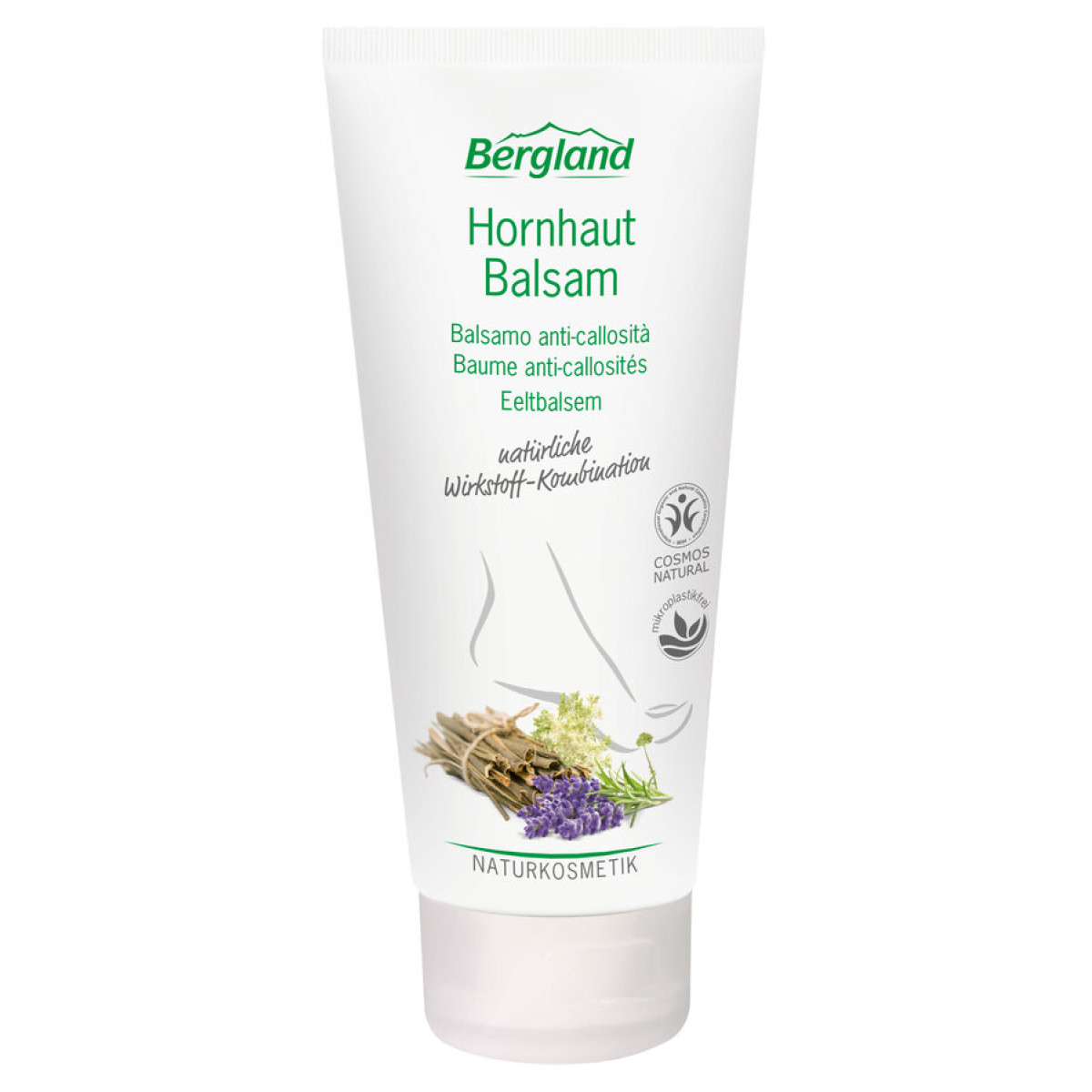 Hornhaut Balsam von Bergland | Bio, vegan | Hand- & Fussp...