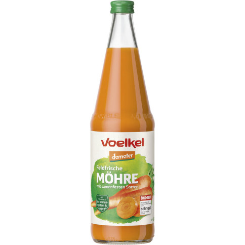 Möhrensaft Demeter von Voelkel | Bio, vegan, Demeter | Fr...