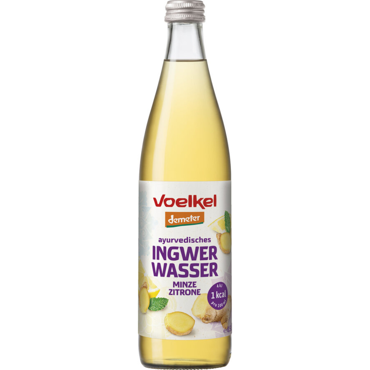 Ayurv.IngwerWasserMinzeZitr demete von Voelkel | Bio, veg...