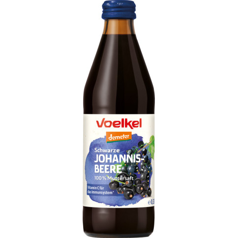 Schwarze Johannisbeere Saft demeter von Voelkel | Bio, ve...