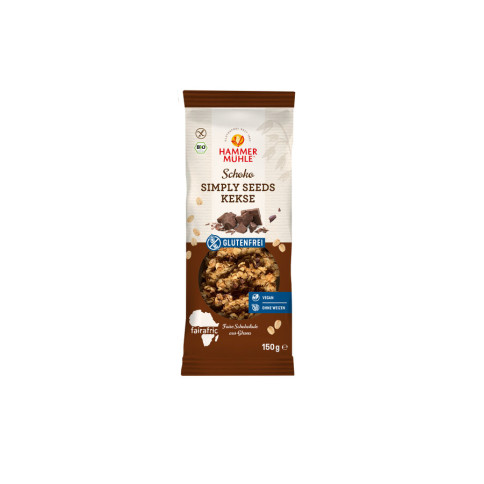 Simply Seeds Kekse Schoko von Hammermühle | Bio, vegan, g...