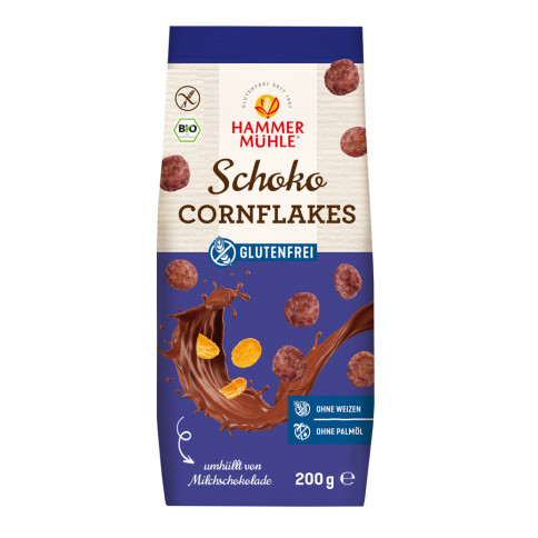 Schoko Cornflakes gf von Hammermühle | Bio, glutenfrei...