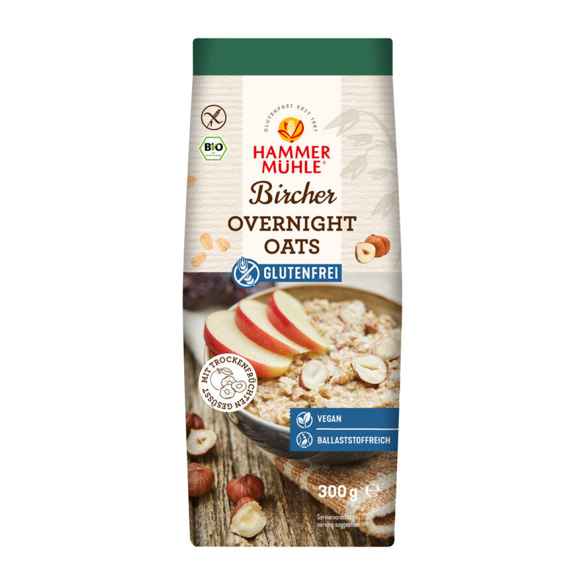 Bircher Overnight Oats gf von Hammermühle | Bio, vegan...