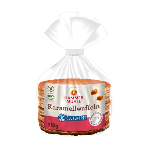 Karamellwaffeln gf von Hammermühle | Bio, glutenfrei | Ke...