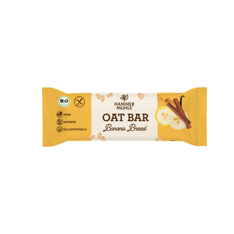 Oat Bar Banana Bread gf von Hammermühle | Bio, vegan, glu...