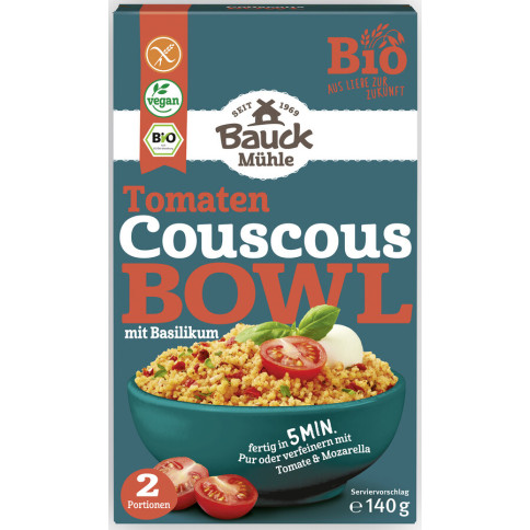 Couscous Bowl Tomate Basilikum gf von Bauck Mühle | Bio...