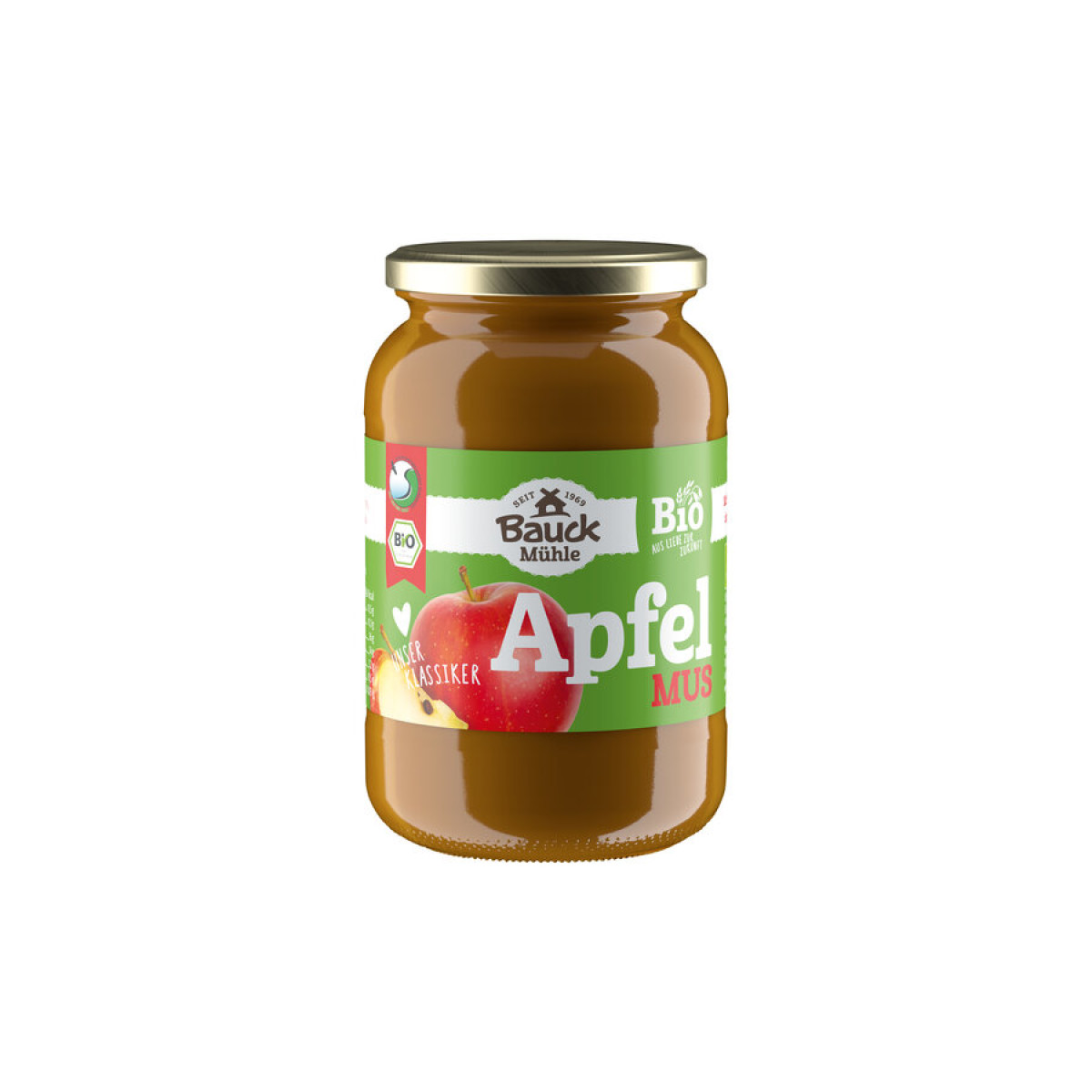 Apfelmus gesüsst von Bauck Mühle | Bio, vegan | Fruchtkon...