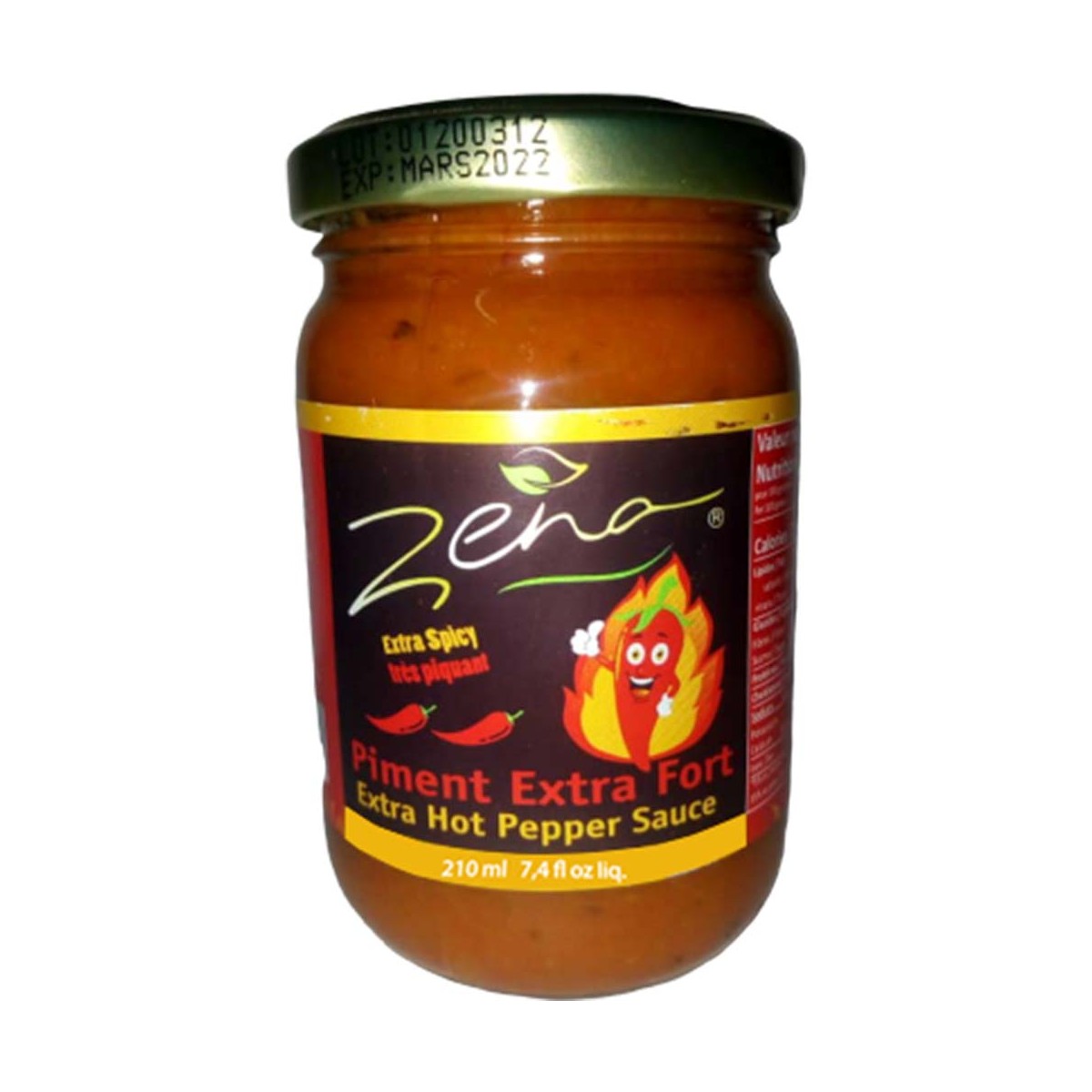 Extra Scharfe Pfeffersauce ZENA Saucen online günstig kaufen im Shop für B2B Kunden