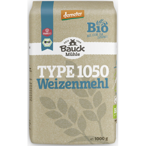 Weizenmehl Type 1050 demeter von Bauck Mühle | Bio, vegan...