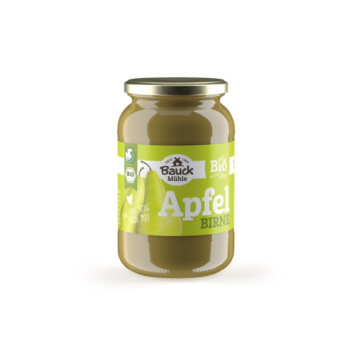Apfel-Birnenmark ungesüßt von Bauck Mühle | Bio, vegan...