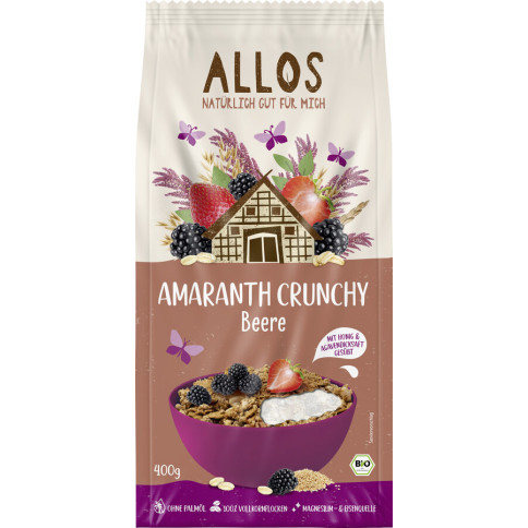 Amaranth Crunchy Beerenfrucht von Allos | Bio | Müesli &...