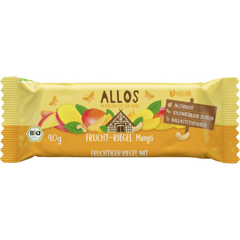 Frucht-Riegel Mango von Allos | Bio, vegan | Riegel onlin...