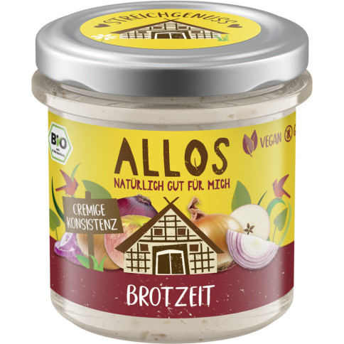Streichgenuss Brotzeit von Allos | Bio, vegan | Aufstrich...